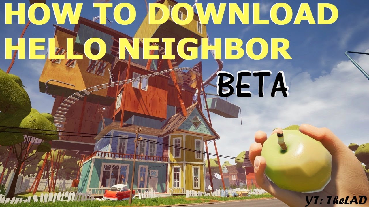 hello neighbor beta 3 scratch